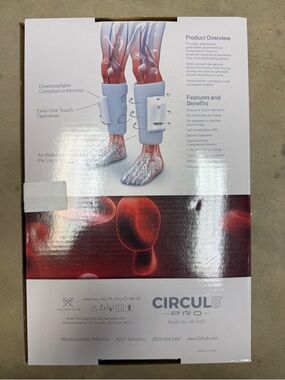 Circul8 Pro Leg Compression Wraps - White